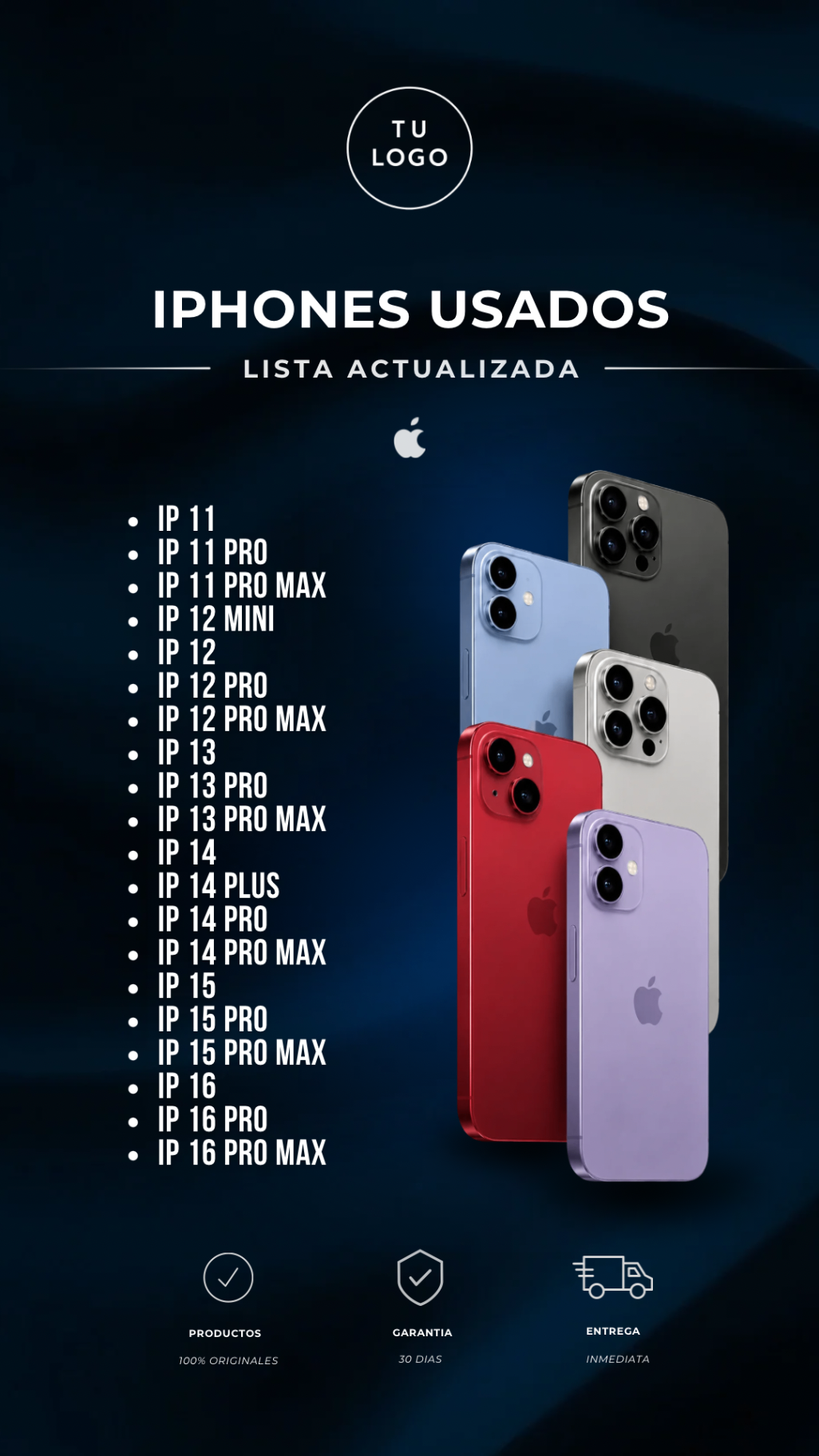 Plantilla LISTA USADOS