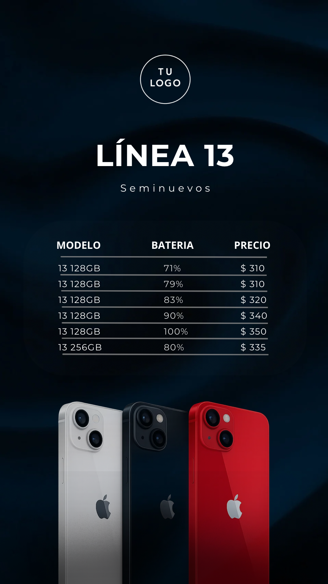 Plantilla LÍNEA 13